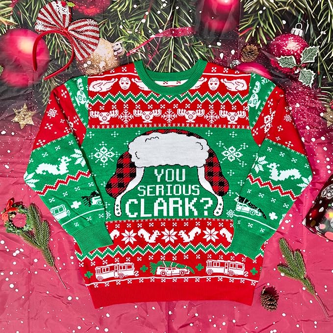 SoulSpark™ You Serious Clark Ugly Sweater