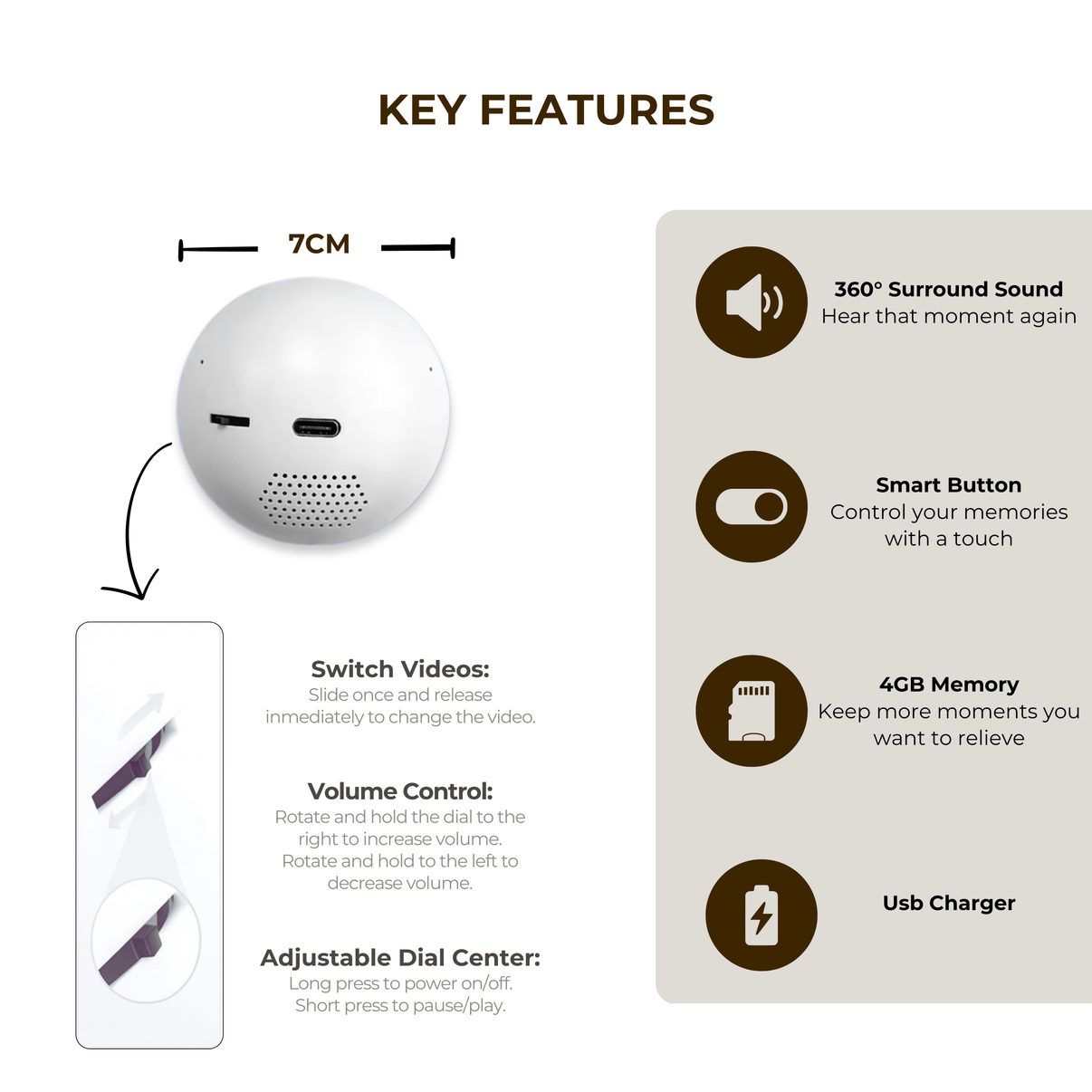 SoulSpark™ Custom Video Crystal Ball