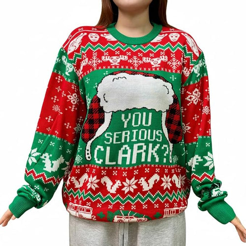 SoulSpark™ You Serious Clark Ugly Sweater