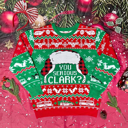 SoulSpark™ You Serious Clark Ugly Sweater