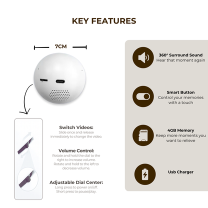 SoulSpark™ Custom Video Crystal Ball